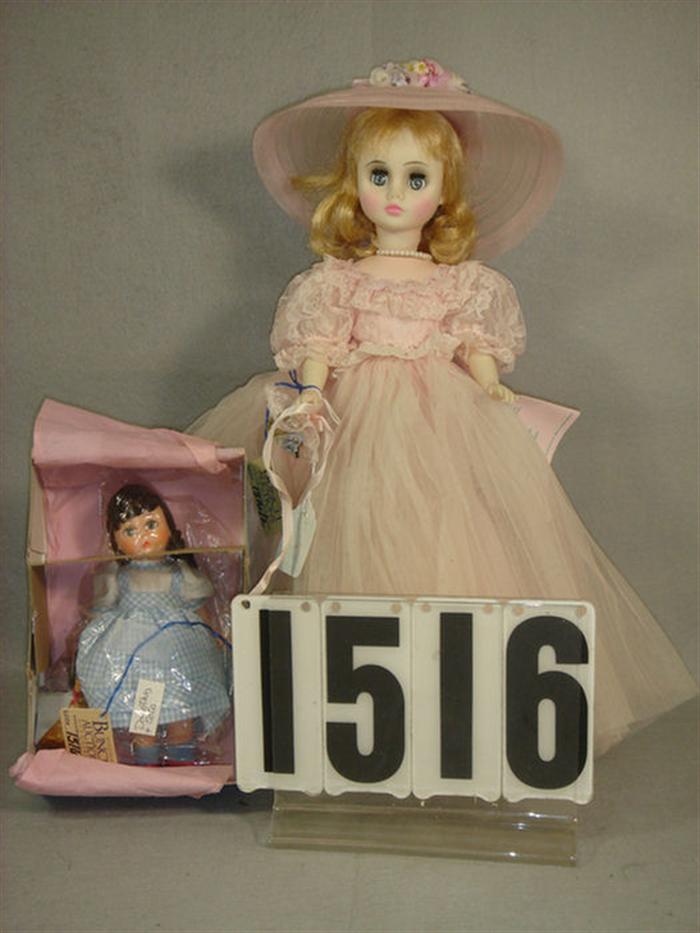 Lot of 2 Madame Alexander dolls,