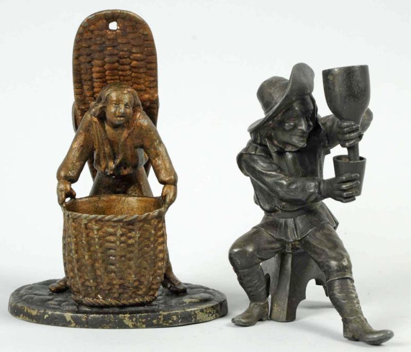 Lot of 2: Match Holders. 