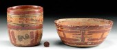LOT OF 2 MAYA COPADOR POLYCHRO