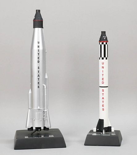 LOT OF 2 MERCURY ATLAS ROCKETS -