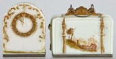Lot of 2: Milk Glass Candy Con