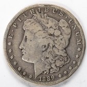 (LOT OF 2) MORGAN DOLLARS: 188