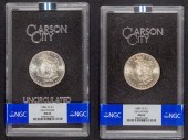 (LOT OF 2) MORGAN SILVER DOLLA