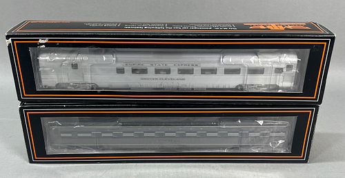 LOT OF 2 MTH SLEEPER CAR/BAGGAGE