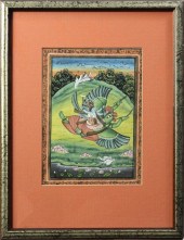(LOT OF 2) MUGHAL STYLE ILLUMI