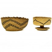 (LOT OF 2) NATIVE AMERICAN BAS