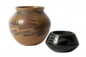 LOT OF 2 NATIVE AMERICAN POTTE