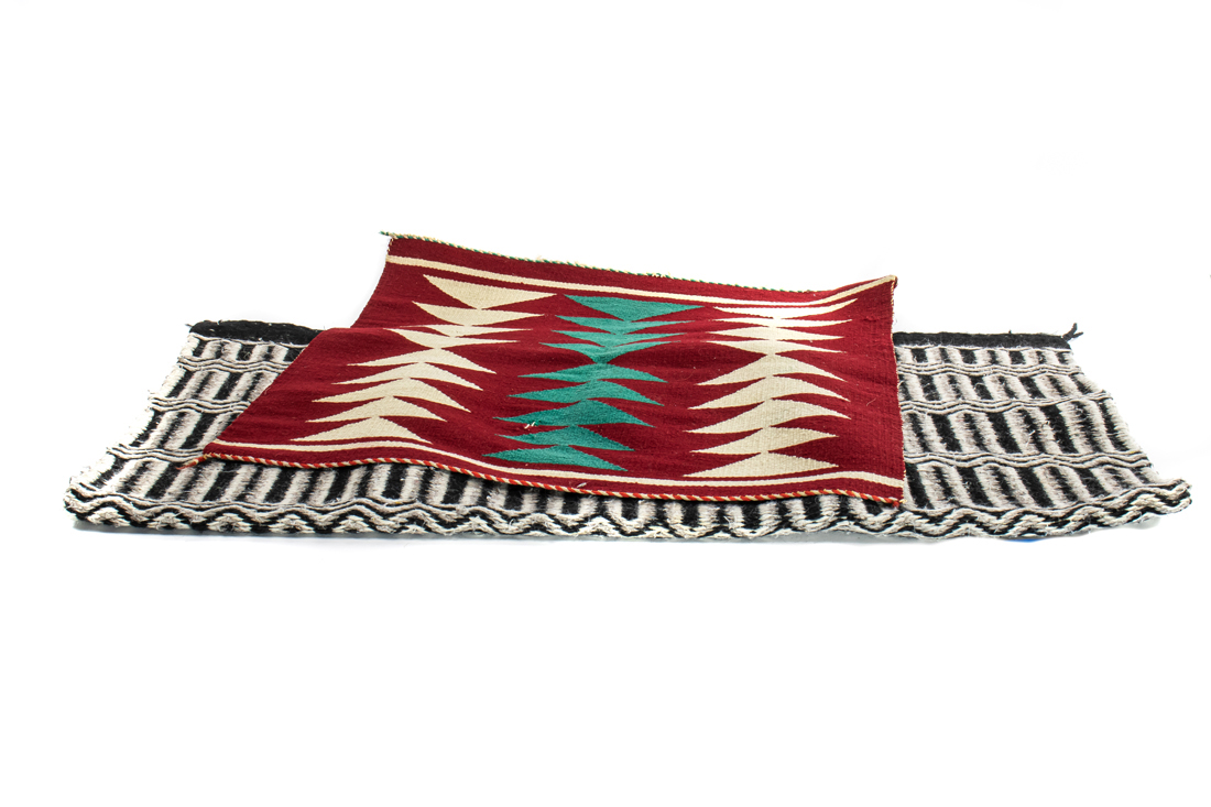 (LOT OF 2) NAVAJO GERMANTOWN MAT