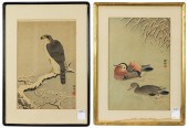 (LOT OF 2) OHARA SHOSON (1877-