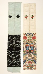 (LOT OF 2) PAIRS OF CHINESE EM