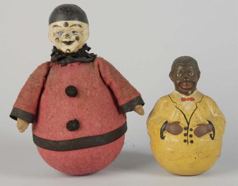 Lot of 2: Paper Mache Roly