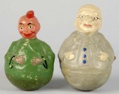 Lot of 2: Paper Mache Characte