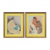 (LOT OF 2) PAUL JACOULET WOODB
