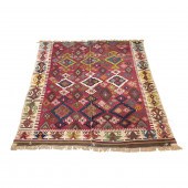 (LOT OF 2) PERSIAN KILIM RUG M