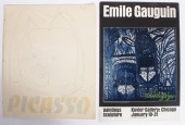 LOT OF 2 PICASSO AND GAUGIN MU