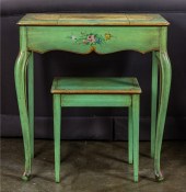 (LOT OF 2) POLYCHROME DECORATE