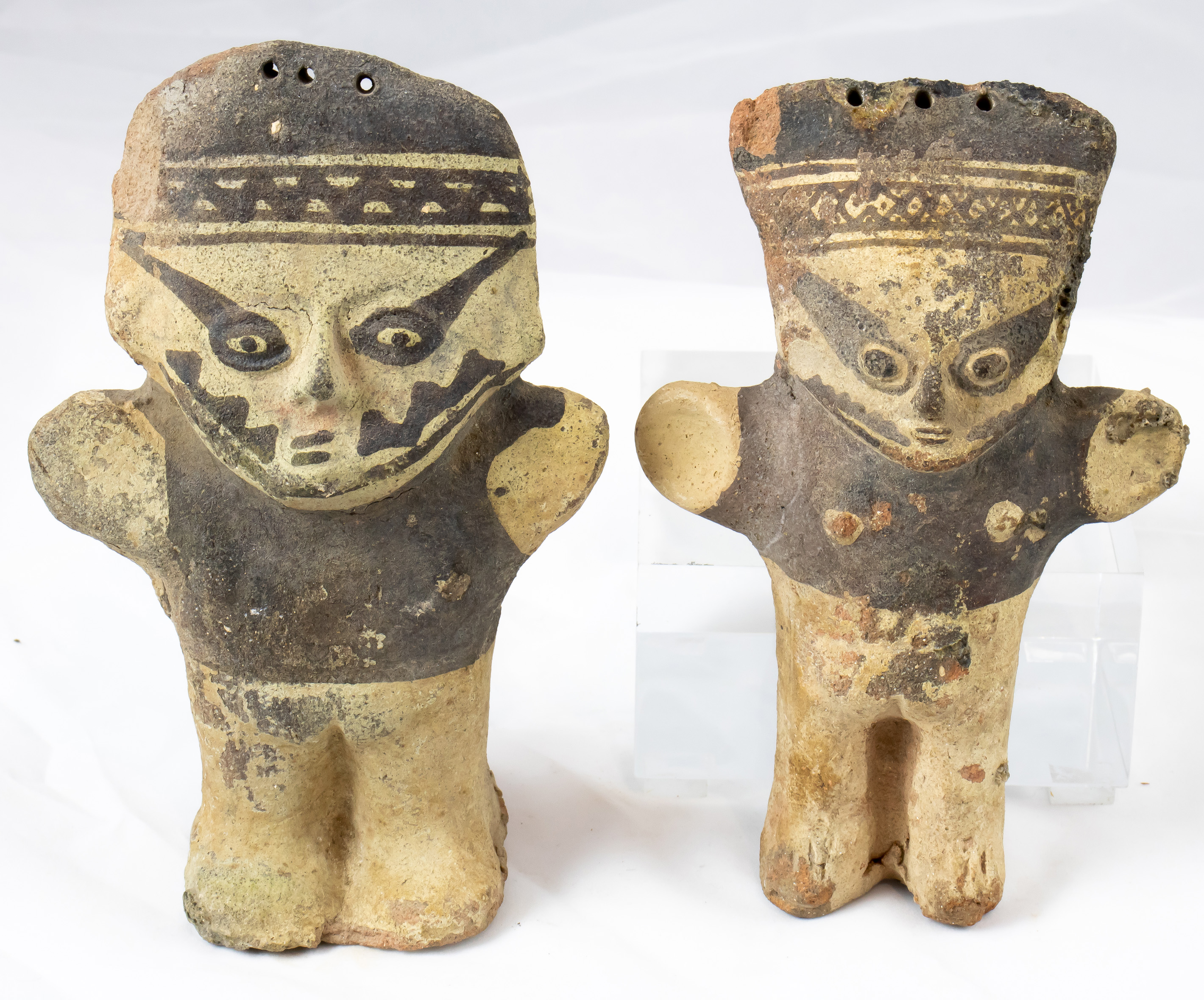 (LOT OF 2) PRE-COLUMBIAN "MOON