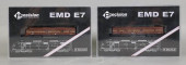 LOT OF 2 PRECISION EMD E7 LOCO