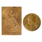(LOT OF 2) PRUSSIAN BRONZE AWA