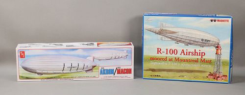 LOT OF 2 - R100 AIRSHIP/US NAVY