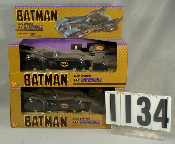 Lot of 2 radio controlled Batman