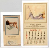 Lot of 2: Rolf Armstrong Calen