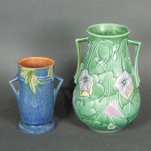 (LOT OF 2) ROSEVILLE POTTERY M
