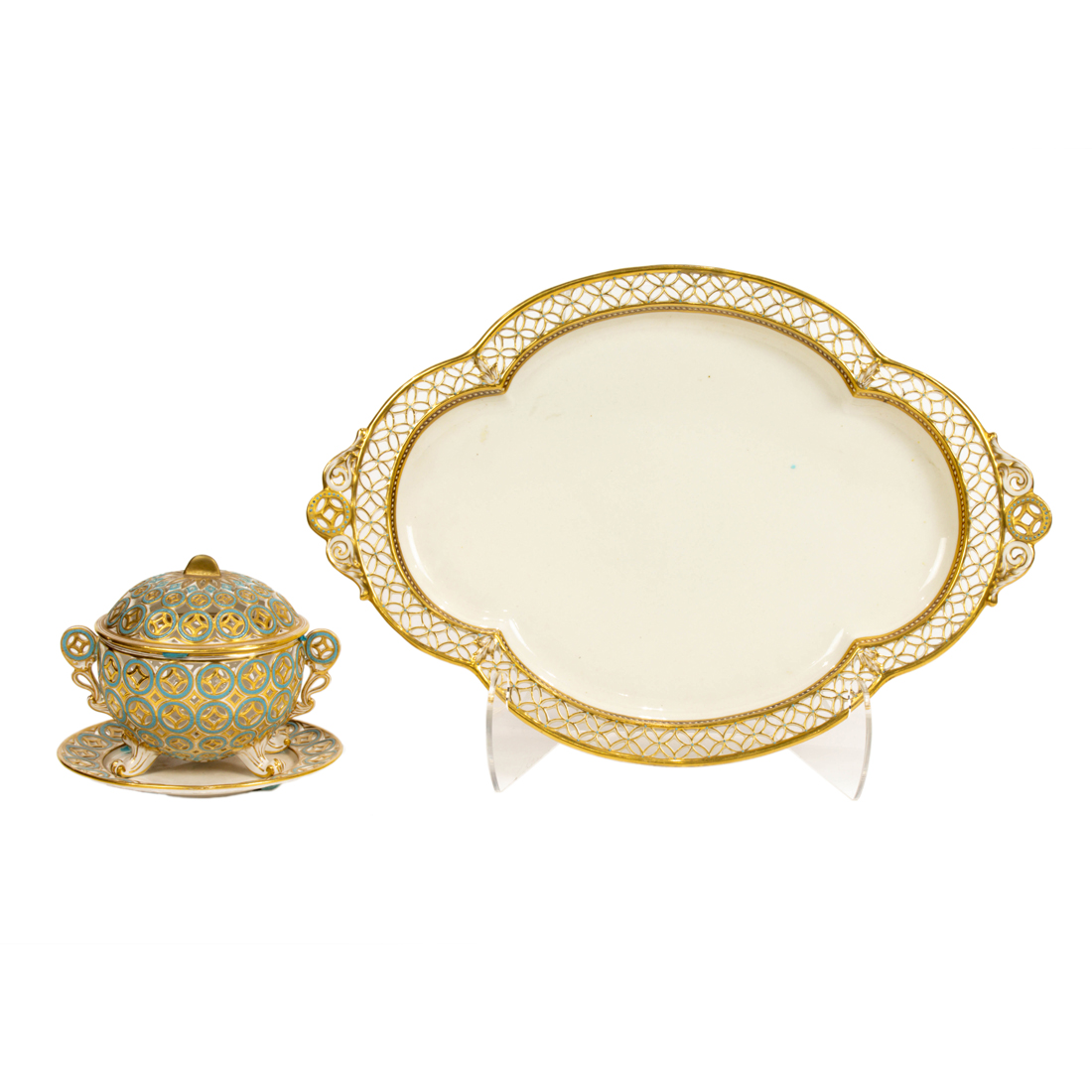 (LOT OF 2) ROYAL CROWN DERBY