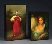 LOT OF 2: RUSSIAN FEDOSKINO BL