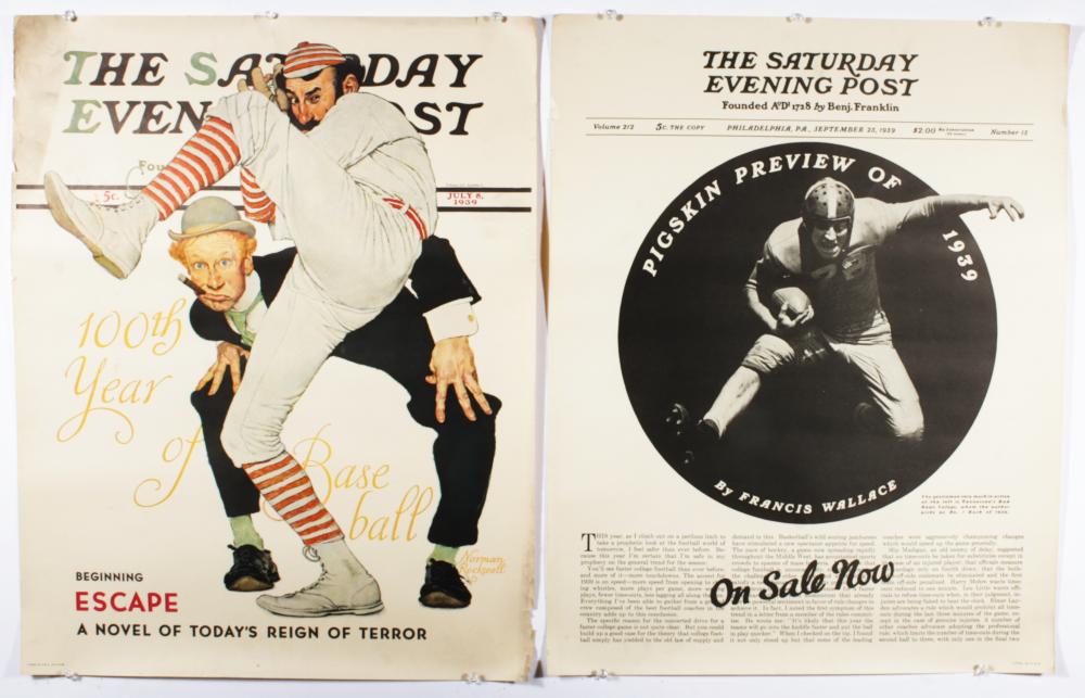 LOT OF 2 SATURDAY EVENING POST