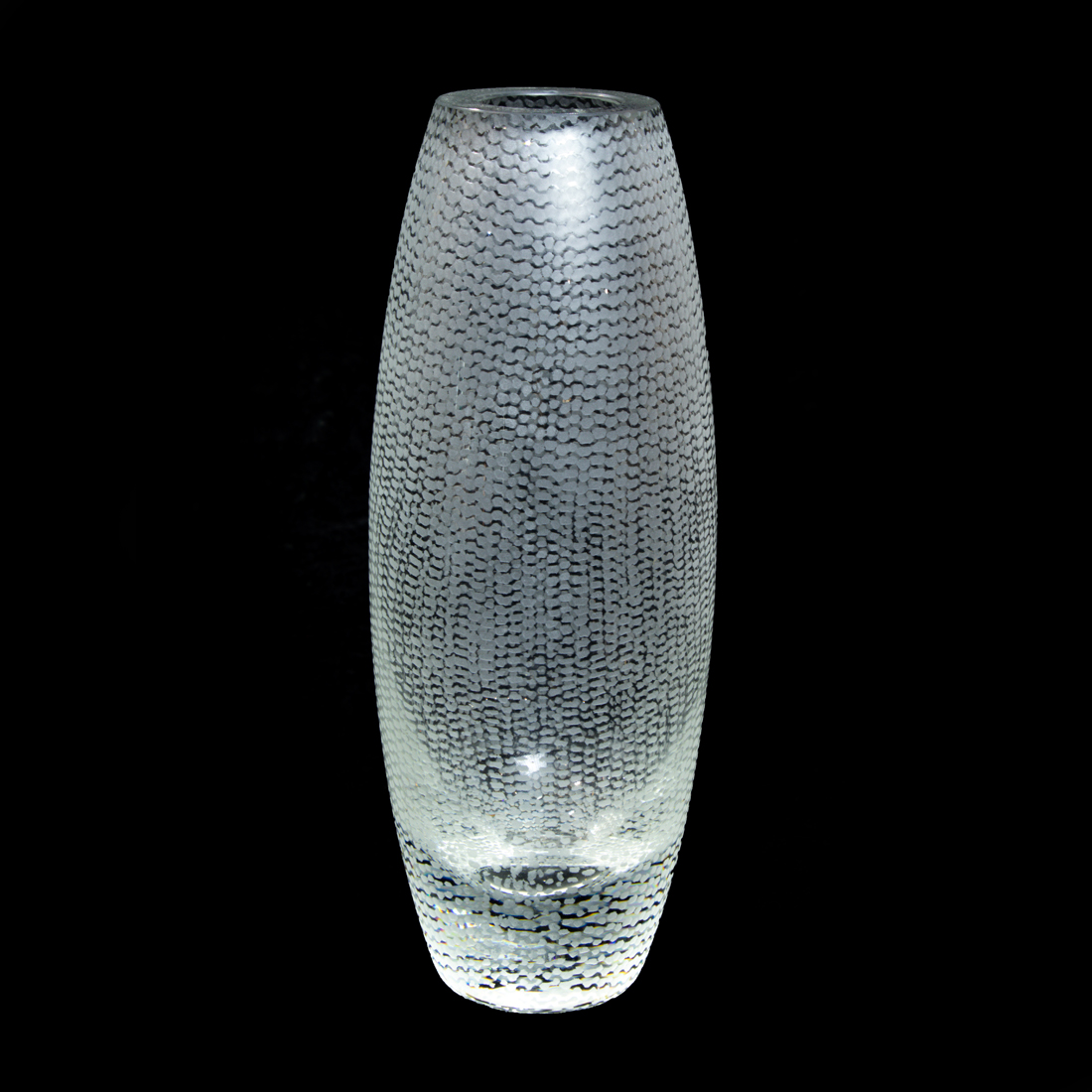 (LOT OF 2) SCANDINAVIAN GLASS VASES