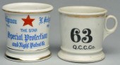 Lot of 2: Shaving Mugs. <br />