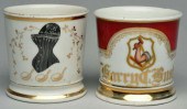Lot of 2: Shaving Mugs. <br />