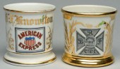 Lot of 2: Shaving Mugs. <br />