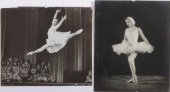 LOT OF 2 SIGNED BLACK AND WHIT