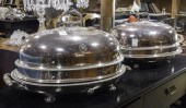 (LOT OF 2) SILVERPLATE ROAST S