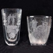(LOT OF 2) SKLO SAFRANEK CZECH