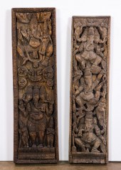 (LOT OF 2) SOUTH ASIAN WOOD CA