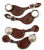 LOT OF 2: SPUR STRAPS<br>Lot c