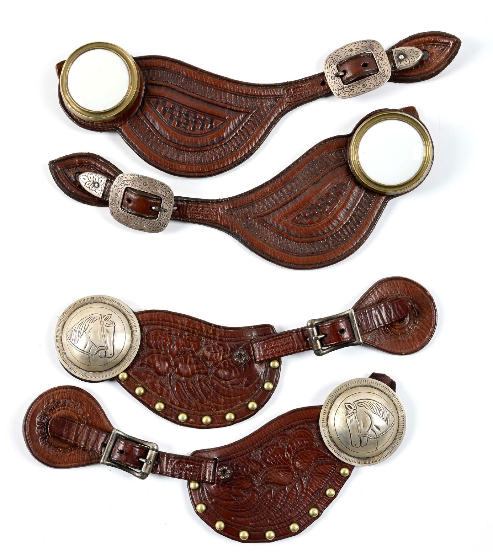 LOT OF 2: SPUR STRAPSLot consists