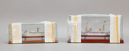 LOT OF 2 - SS HAMBURG 1969/SMS