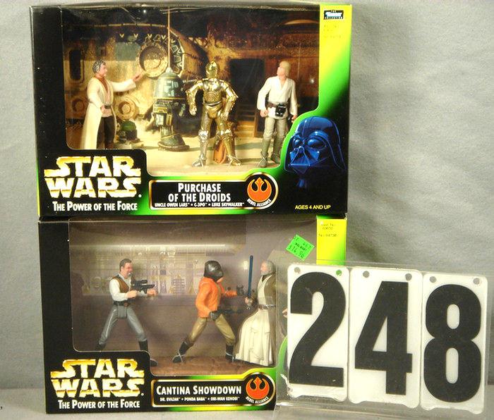 Lot of 2 Star Wars Sets, mint in