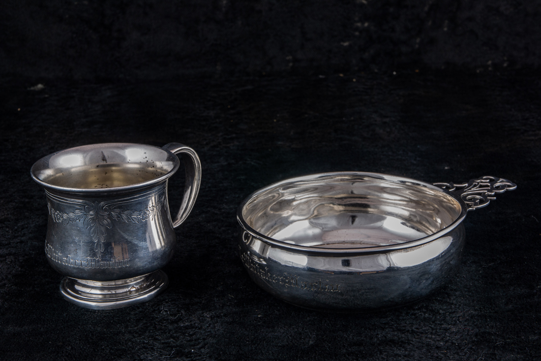 (LOT OF 2) STERLING CHILD SET: A