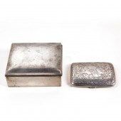 (LOT OF 2) STERLING CIGARETTE