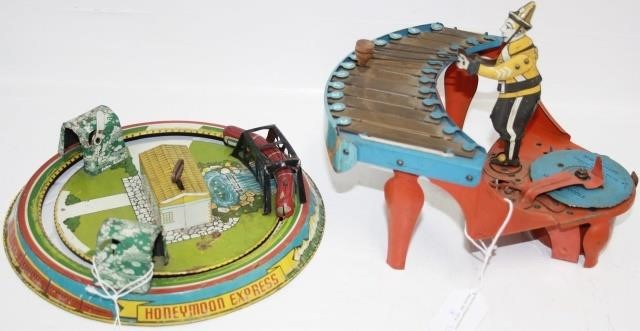 LOT OF 2 TIN LITHOGRAPH WIND-UP