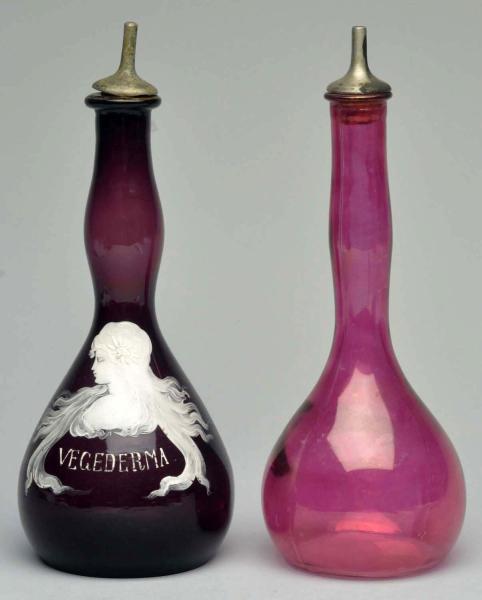 Lot of 2: Tonic Bottles. 