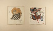 (LOT OF 2) UTAGAWA TOYOHIRO WO