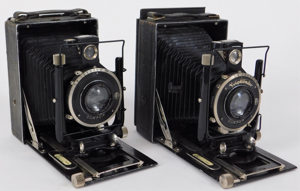 LOT OF 2 VOIGTL?NDER AVUS FOLDING