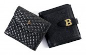 LOT OF 2: VTG. BALLY QUILTED L