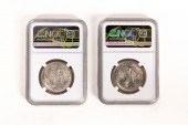 (LOT OF 2) WALKING LIBERTY HAL
